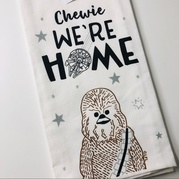 STAR WARS Chewie “We’re Home” Kitchen Towel - Picture 2 of 2